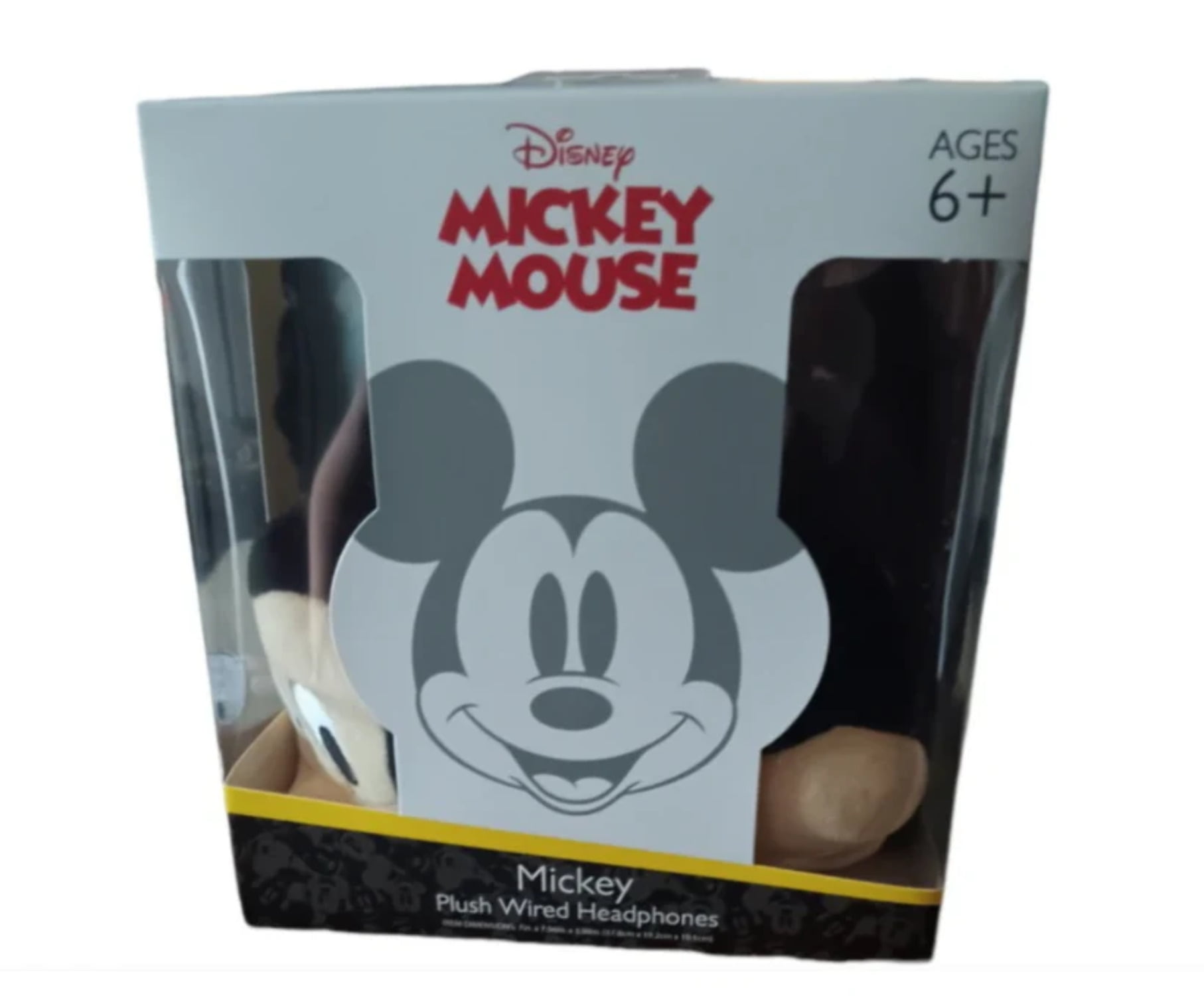 Disney Mickey Mouse Plush Wired Headphones - Walmart.com