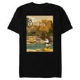 thumbnail image 1 of Disney Mickey Mouse Pluto Sounds of Nature Outdoor Earth Day - Short Sleeve Blended T-Shirt for Adults - Customized-Black, 1 of 5
