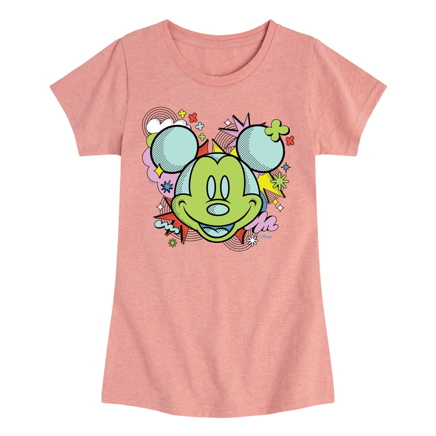 Cotton Poplin Mickey Print Shirt