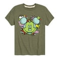 thumbnail image 1 of Disney - Mickey Mouse - Pop Art Happy Mickey - Youth Short Sleeve Graphic T-Shirt, 1 of 5