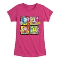 thumbnail image 1 of Disney - Mickey Mouse - Pop Art Mickey Expressions - Toddler & Youth Girls Short Sleeve T-Shirt, 1 of 4