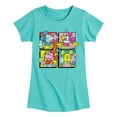 thumbnail image 1 of Disney - Mickey Mouse - Pop Art Mickey Expressions - Toddler & Youth Girls Short Sleeve T-Shirt, 1 of 4