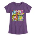 thumbnail image 1 of Disney - Mickey Mouse - Pop Art Mickey Expressions - Toddler & Youth Girls Short Sleeve T-Shirt, 1 of 4