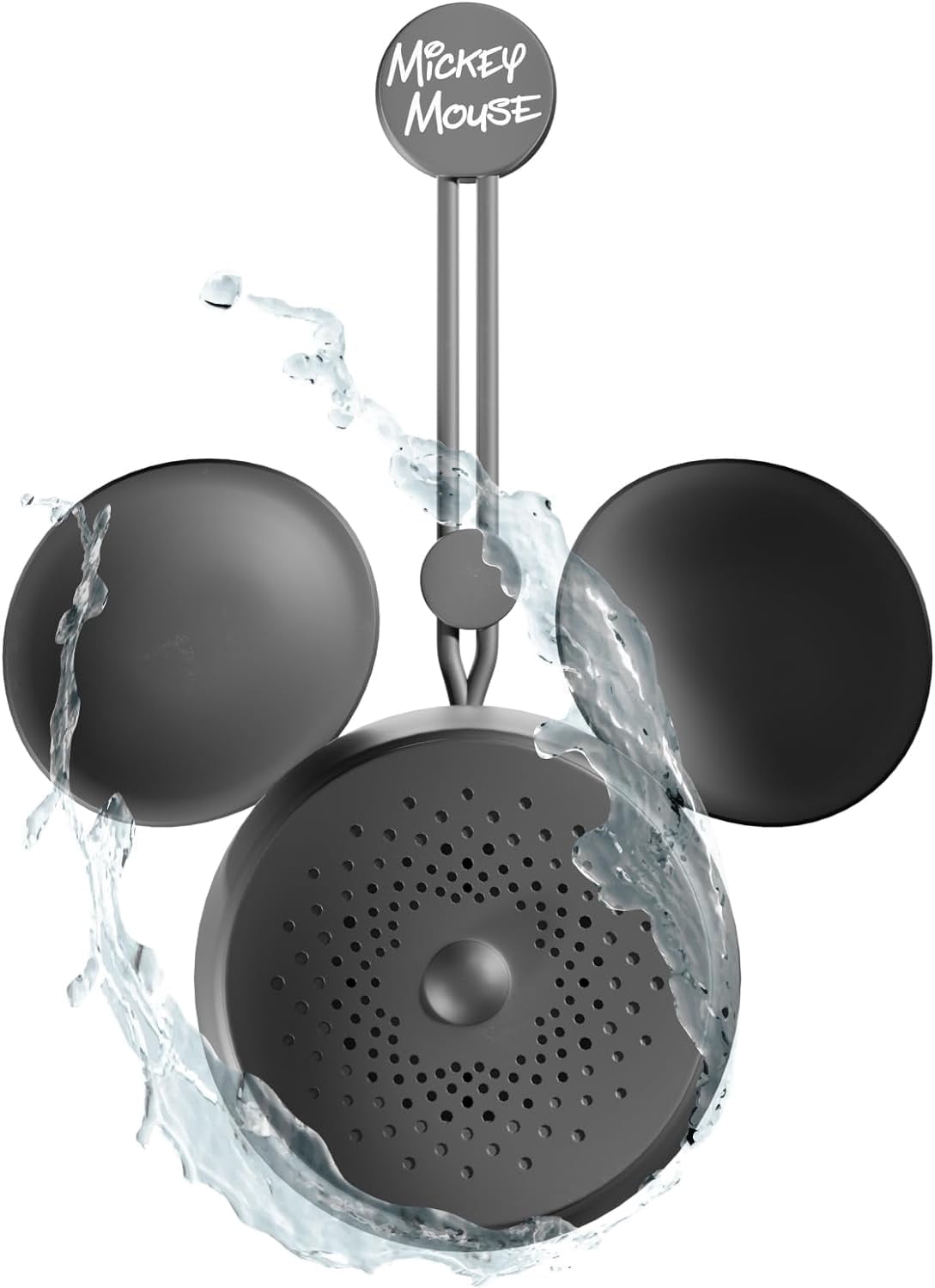 Disney Mickey Mouse Bluetooth Portable Speaker, IPX4 Water