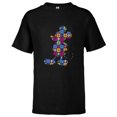 thumbnail image 1 of Disney Mickey Mouse Pose Día de los Muertos Day of the Dead - Short Sleeve T-Shirt for Kids - Customized-Black, 1 of 5