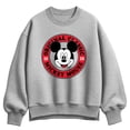 thumbnail image 1 of Disney - Mickey Mouse Poses - Women's Oversized Fleece Crew Sweatshirt, 1 of 3