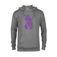 thumbnail image 1 of Disney Mickey Mouse Pride Classic Pose Purple Icon Fill - Pullover Hoodie for Adults - Customized-Athletic Heather, 1 of 5