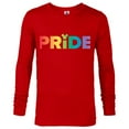 thumbnail image 1 of Disney Mickey Mouse Pride - Long Sleeve T-Shirt for Men - Customized-New Red, 1 of 5