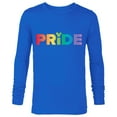 thumbnail image 1 of Disney Mickey Mouse Pride - Long Sleeve T-Shirt for Men - Customized-Royal, 1 of 5