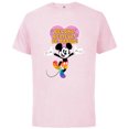 thumbnail image 1 of Disney Mickey Mouse Pride Rainbow Belong Believe Be Proud! - Short Sleeve Cotton T-Shirt for Adults - Customized-Soft Pink, 1 of 5