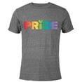 thumbnail image 1 of Disney Mickey Mouse Pride - Short Sleeve Blended T-Shirt for Adults - Customized-Dark Heather, 1 of 5
