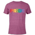 thumbnail image 1 of Disney Mickey Mouse Pride - Short Sleeve Blended T-Shirt for Adults - Customized-Purple, 1 of 5