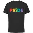 thumbnail image 1 of Disney Mickey Mouse Pride - Short Sleeve Cotton T-Shirt for Adults - Customized-Black, 1 of 5