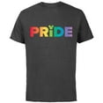 thumbnail image 1 of Disney Mickey Mouse Pride - Short Sleeve Cotton T-Shirt for Adults - Customized-Charcoal, 1 of 5