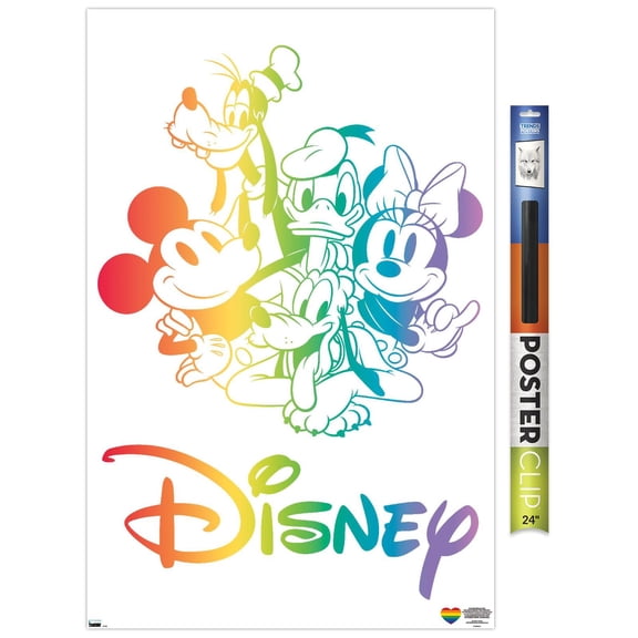 Disney Mickey Mouse - Pride Wall Poster, 22.375" x 34"