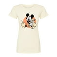 thumbnail image 1 of Disney - Mickey Mouse - Pup Love - Juniors Fitted Graphic T-Shirt, 1 of 5