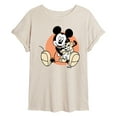 thumbnail image 1 of Disney - Mickey Mouse - Pup Love - Juniors Ideal Flowy Muscle T-Shirt, 1 of 5