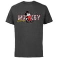 thumbnail image 1 of Disney Mickey Mouse Racing Mickey & Friends Race Car Drivers - Short Sleeve Cotton T-Shirt for Adults - Customized-Charcoal, 1 of 5