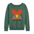 thumbnail image 1 of Disney - Mickey Mouse Racing - Women's French Terry Long Sleeve Pullover, 1 of 4
