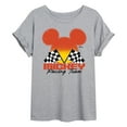 thumbnail image 1 of Disney - Mickey Mouse Racing - Womens Oversized Graphic T-Shirt, 1 of 4