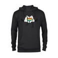 thumbnail image 1 of Disney Mickey Mouse Rainbow Hands - Pullover Hoodie for Adults -Customized-Black, 1 of 5