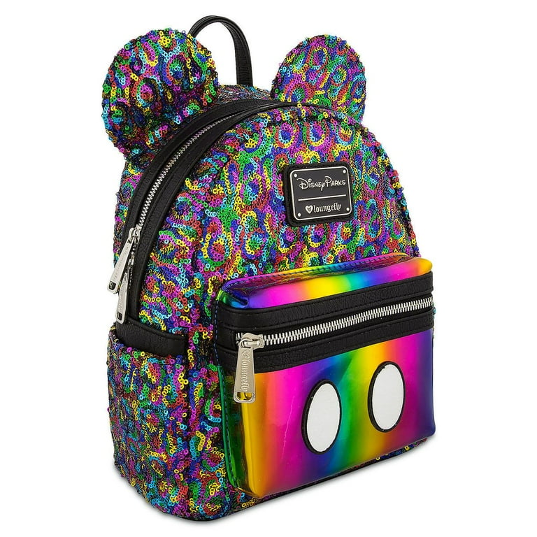 Rainbow mickey mouse backpack shop