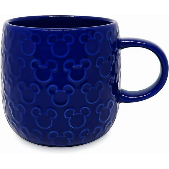 Disney Mickey Mouse Raised Icon Mug Cobalt