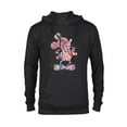 thumbnail image 1 of Disney Mickey Mouse Red White Blue Tie Dye - Pullover Hoodie for Adults - Customized-Black, 1 of 5
