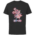 thumbnail image 1 of Disney Mickey Mouse Red White Blue Tie Dye - Short Sleeve Cotton T-Shirt for Adults - Customized-Black, 1 of 5