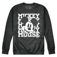 thumbnail image 1 of Disney - Mickey Mouse - Repeated Mickey - Men's Crew Neck Fleece Pullover, 1 of 5