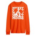 thumbnail image 1 of Disney - Mickey Mouse - Repeated Mickey - Men's Long Sleeve T-Shirt, 1 of 1