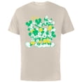 thumbnail image 1 of Disney Mickey Mouse Retro Classic Poses - Short Sleeve Cotton T-Shirt for Adults - Customized-Natural, 1 of 5