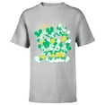 thumbnail image 1 of Disney Mickey Mouse Retro Classic Poses - Short Sleeve T-Shirt for Kids - Customized-Athletic Heather, 1 of 5