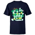 thumbnail image 1 of Disney Mickey Mouse Retro Classic Poses - Short Sleeve T-Shirt for Kids - Customized-Navy, 1 of 5