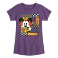 thumbnail image 1 of Disney - Mickey Mouse Rhythm Waves - Toddler & Youth Girls Short Sleeve Graphic T-Shirt, 1 of 5