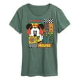 thumbnail image 1 of Disney - Mickey Mouse Rhythm Waves - Women's Short Sleeve Graphic T-Shirt, 1 of 5