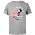 thumbnail image 1 of Disney Mickey Mouse Rise and Shine Morning Rituals - Short Sleeve Cotton T-Shirt for Adults - Customized-Athletic Heather, 1 of 5