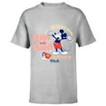 thumbnail image 1 of Disney Mickey Mouse Rise and Shine Morning Rituals - Short Sleeve T-Shirt for Kids - Customized-Athletic Heather, 1 of 5