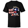 thumbnail image 1 of Disney Mickey Mouse Rise and Shine Morning Rituals - Short Sleeve T-Shirt for Kids - Customized-Black, 1 of 5