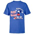 thumbnail image 1 of Disney Mickey Mouse Rise and Shine Morning Rituals - Short Sleeve T-Shirt for Kids - Customized-Royal, 1 of 5