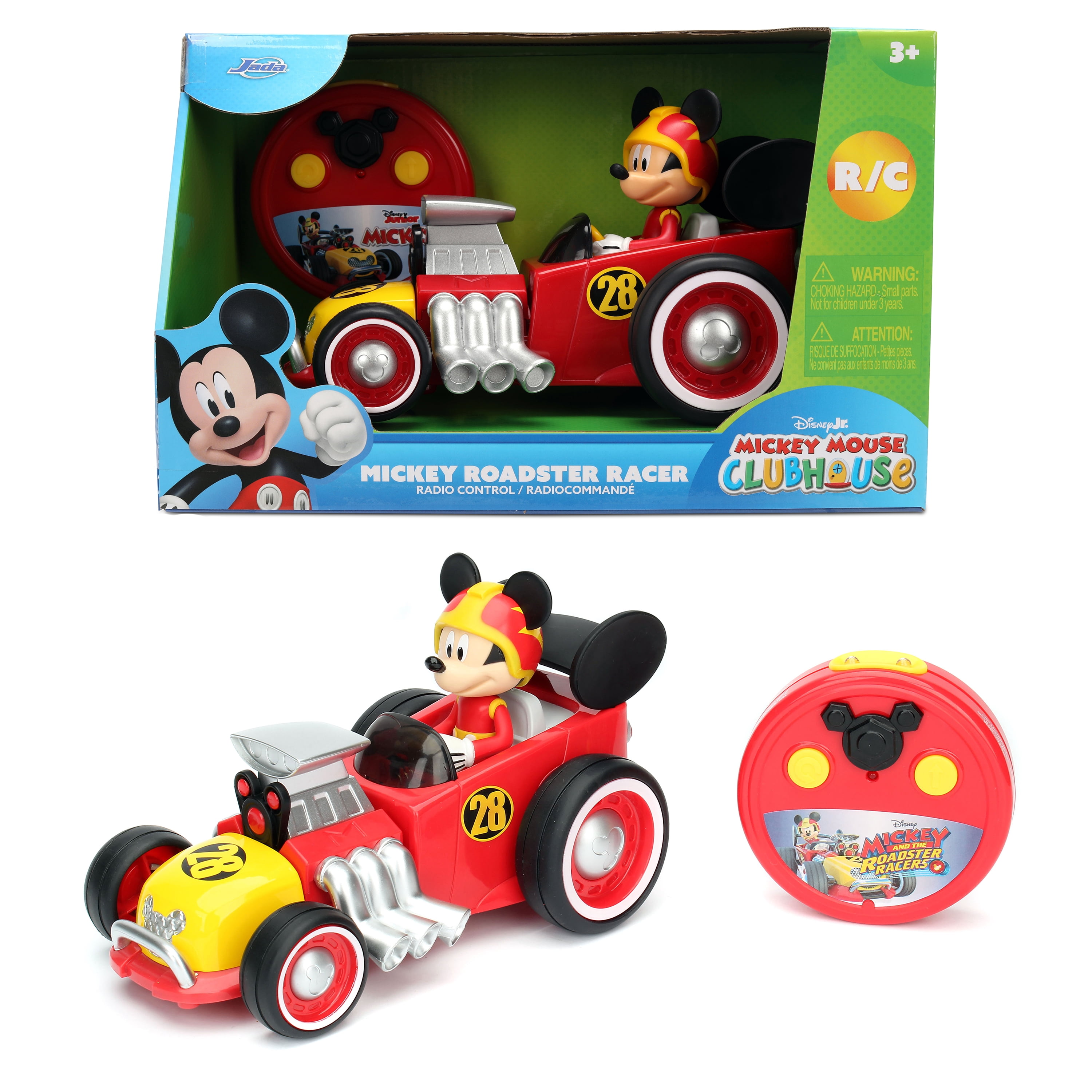 Disney Junior Mickey Mouse Roadster Racer R/C Car - Walmart.com