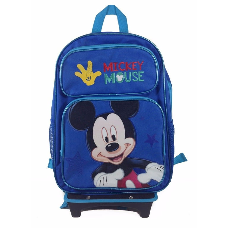 Mickey mouse cheap rolling backpack
