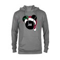 thumbnail image 1 of Disney Mickey Mouse Santa Hat DAD Holiday Family - Pullover Hoodie for Adults - Customized-Athletic Heather, 1 of 5
