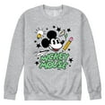 thumbnail image 1 of Disney - Mickey Mouse - School Doodles - Men's Crew Neck Fleece Pullover, 1 of 5