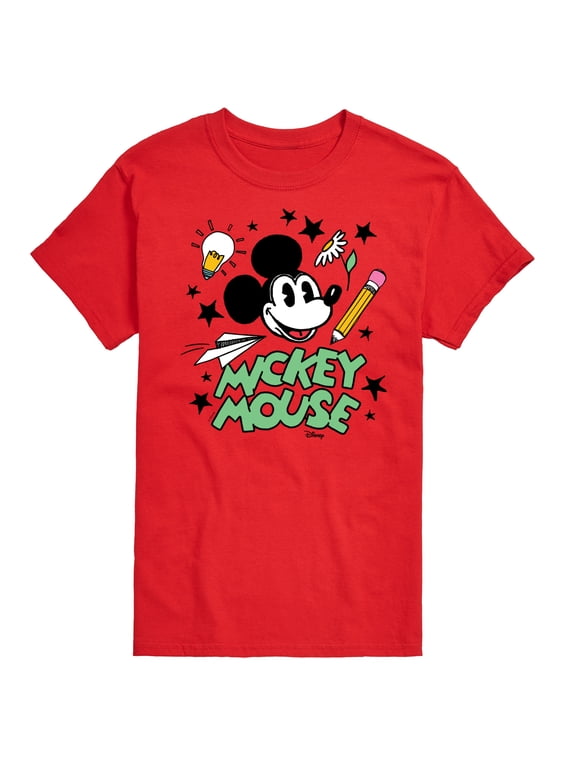 - Mickey Mouse Men's Short Sleeve Graphic T-Shirt