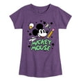 thumbnail image 1 of Disney - Mickey Mouse - School Icons - Toddler & Youth Girls Short Sleeve Graphic T-Shirt, 1 of 5