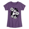 thumbnail image 1 of Disney - Mickey Mouse - See Ya Soon!, Aww Shucks!, Aww Gee - Toddler & Youth Girls Short Sleeve Graphic T-Shirt, 1 of 5