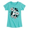 thumbnail image 1 of Disney - Mickey Mouse - See Ya Soon!, Aww Shucks!, Aww Gee - Toddler & Youth Girls Short Sleeve Graphic T-Shirt, 1 of 5