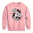thumbnail image 1 of Disney - Mickey Mouse - See Ya Soon!, Aww Shucks!, Aww Gee - Youth Crewneck Fleece Sweatshirt, 1 of 4