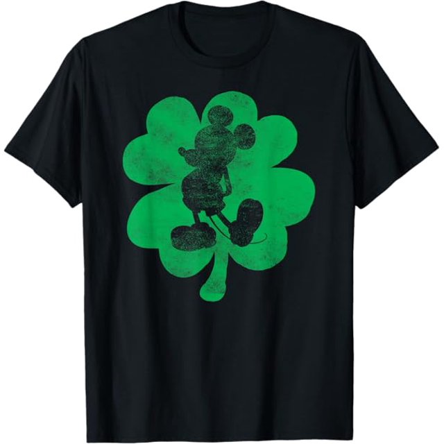 Disney Mickey Mouse Shamrock St. Patrick's TShirt